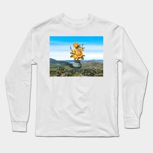 Good Behavior - Surreal/Collage Art Long Sleeve T-Shirt